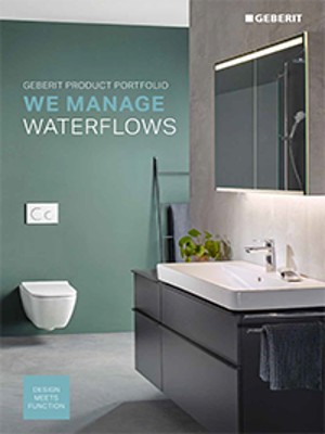 We manage waterflows 2020 (KR). Geberit product portfolio We manage waterflows 2020 (KR). Geberit product portfolio