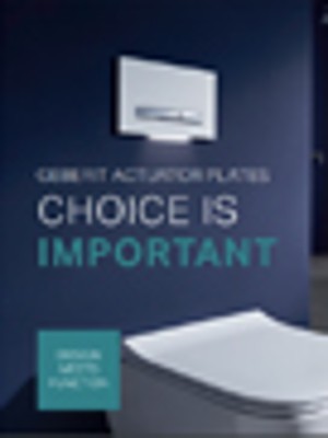 Choice is important. Geberit Actuator Plates Choice is important. Geberit Actuator Plates