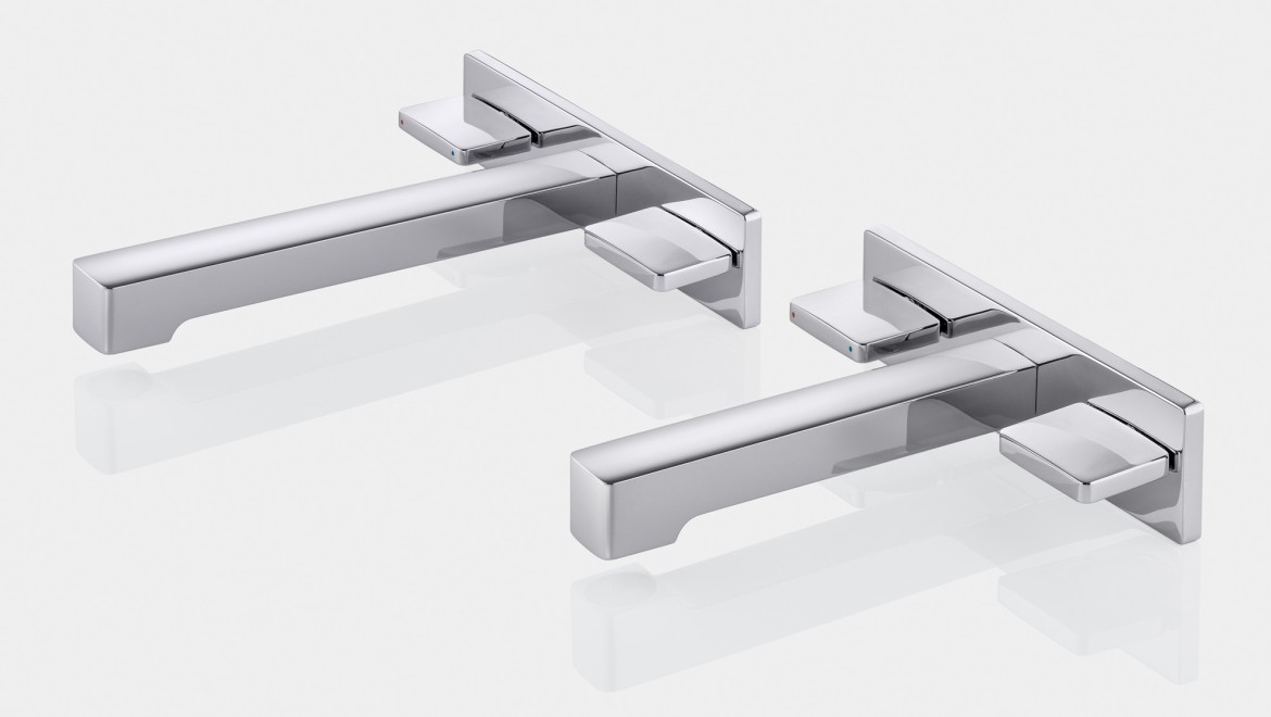 Geberit ONE washbasin taps, square