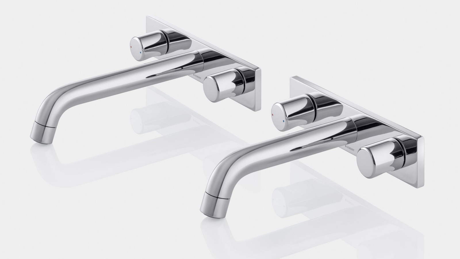 Geberit ONE washbasin taps, round