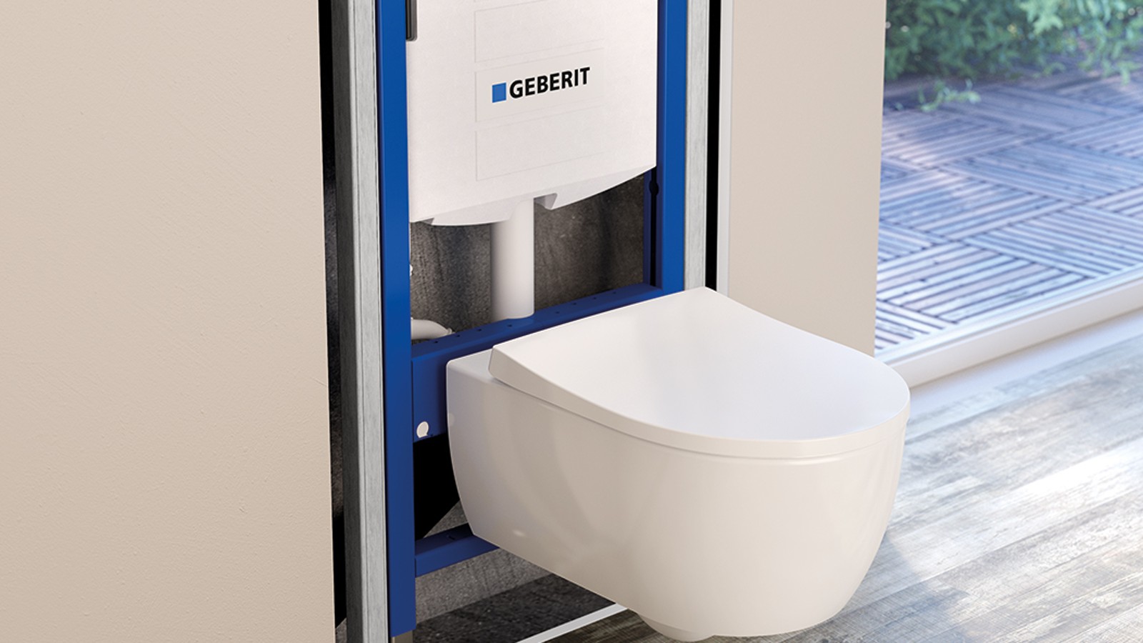 Geberit 벽 매립형 시스템 Geberit 벽 매립형 시스템
