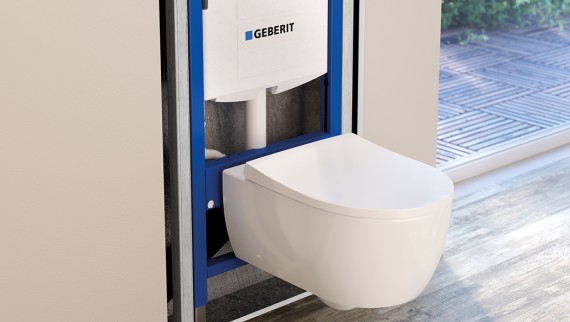 Geberit 벽 매립형 시스템