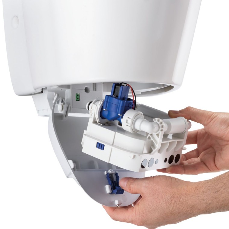 도킹 스테이션의 Geberit 소변기 수세 컨트롤 장치 도킹 스테이션의 Geberit 소변기 수세 컨트롤 장치