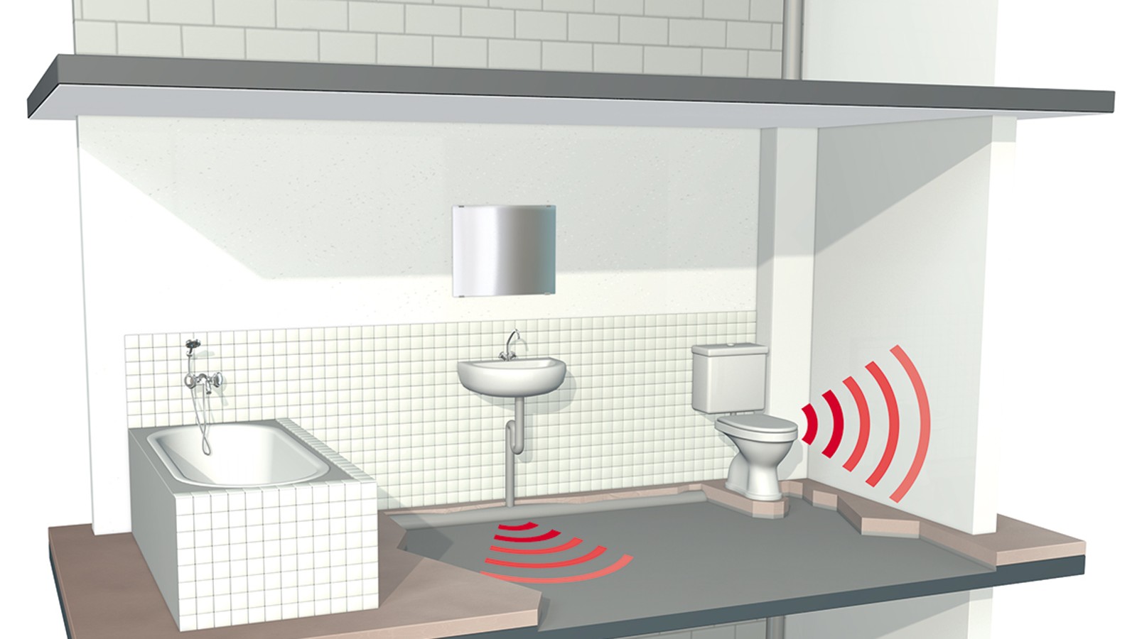 건물의 일반적인 소음원