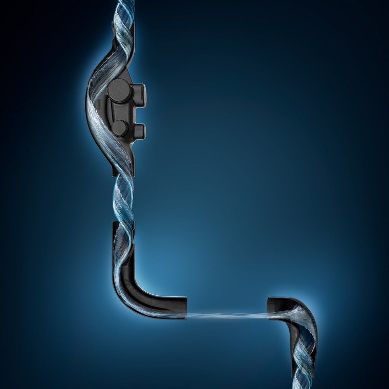 Geberit SuperTube를 사용한 연속적인 공기 기둥 Geberit SuperTube를 사용한 연속적인 공기 기둥