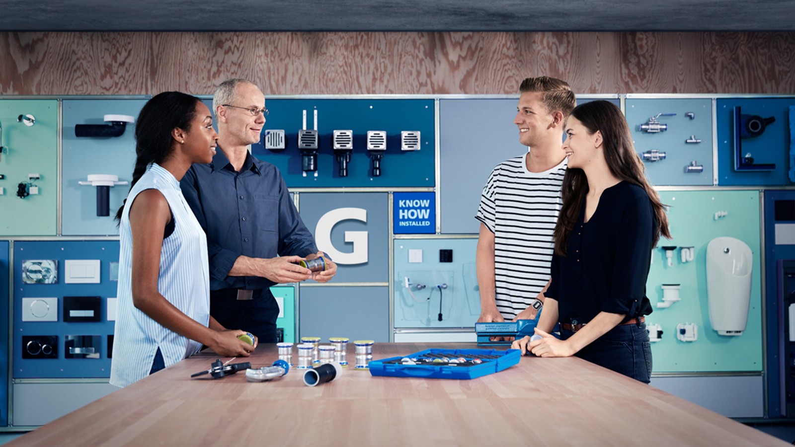 Geberit 직원 - 공유 가치 Geberit 직원 - 공유 가치