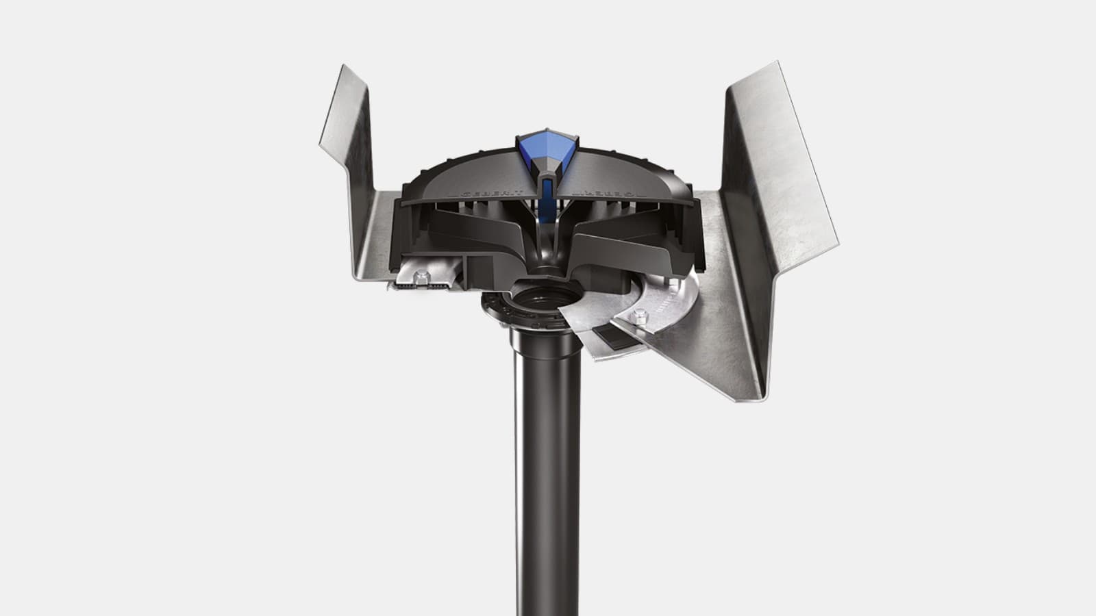 홈통에 플랜지가 붙은 Geberit Pluvia 아웃렛 홈통에 플랜지가 붙은 Geberit Pluvia 아웃렛