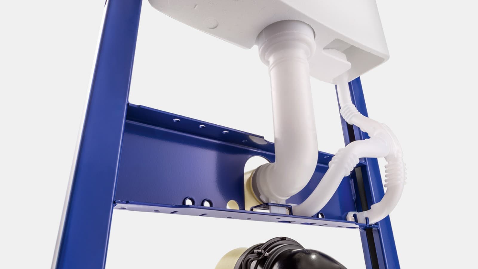 급수 연결용 도관이 있는 Geberit 벽 매립형 시스템 급수 연결용 도관이 있는 Geberit 벽 매립형 시스템