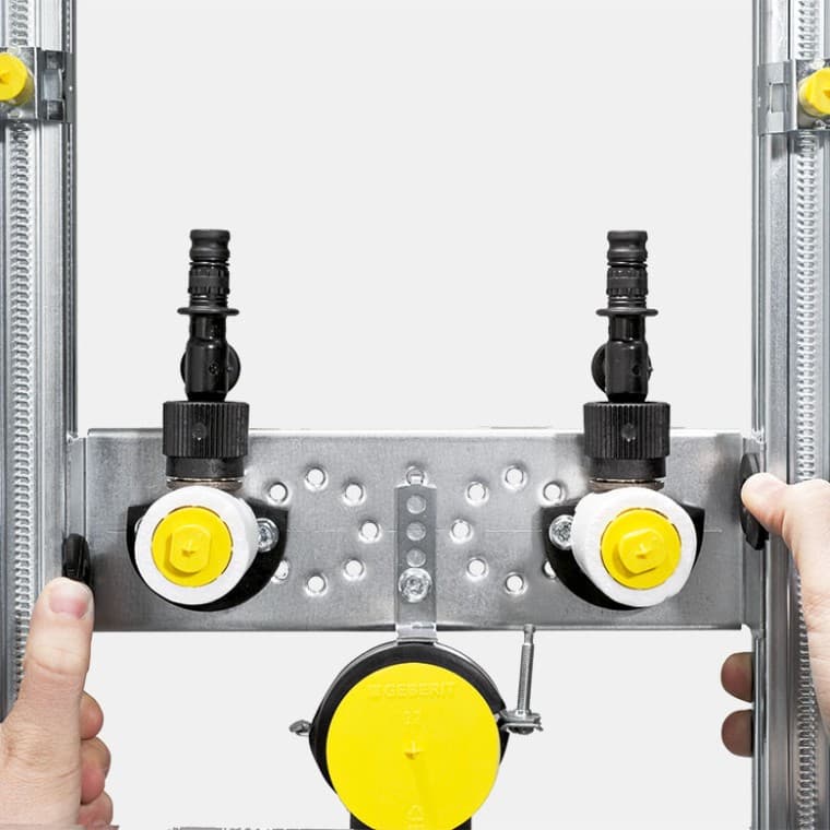 도구 없이 Geberit GIS 잠금 도구 없이 Geberit GIS 잠금