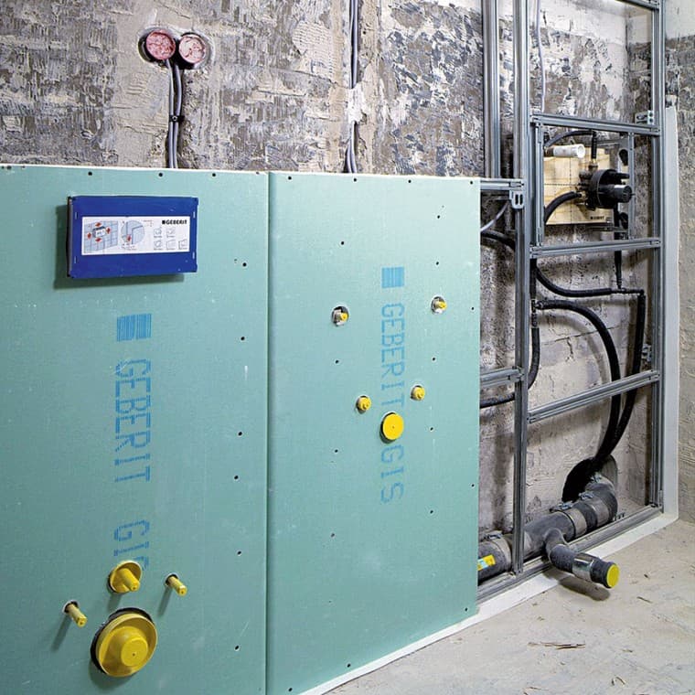 Geberit GIS 시스템 벽 패널 Geberit GIS 시스템 벽 패널