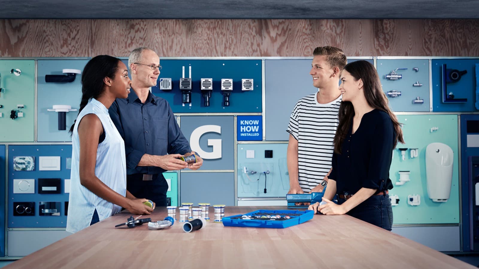 Geberit 직원 - 공유 가치 Geberit 직원 - 공유 가치