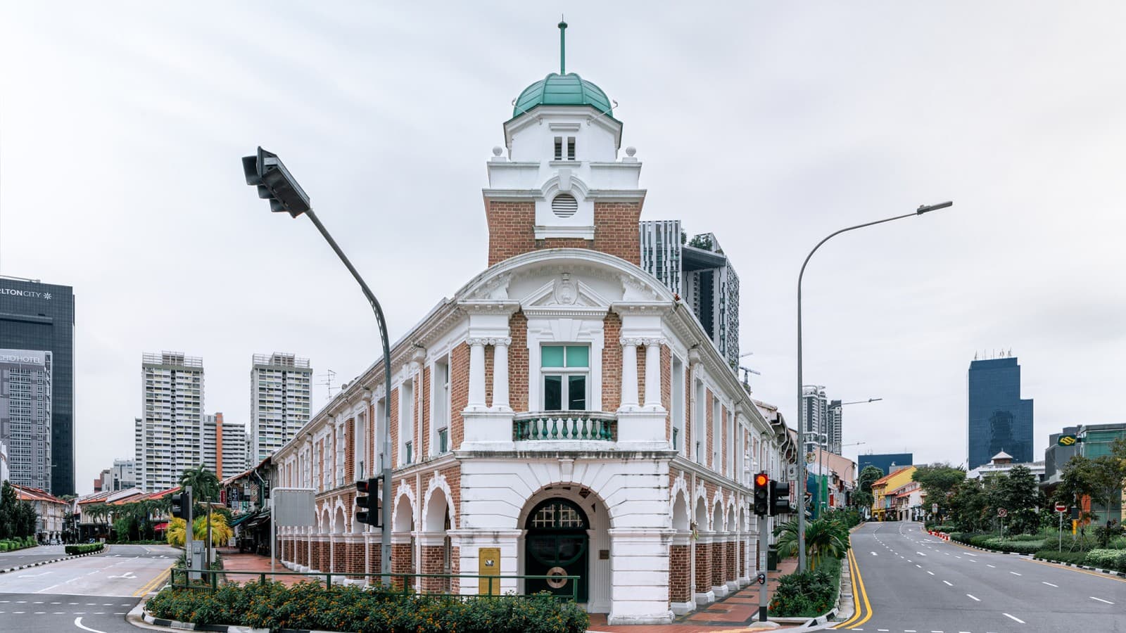 Born Restaurant is located in Jinrikisha Station, one of the few historic buildings in Singapore (© Owen Raggett) Born Restaurant is located in Jinrikisha Station, one of the few historic buildings in Singapore (© Owen Raggett)