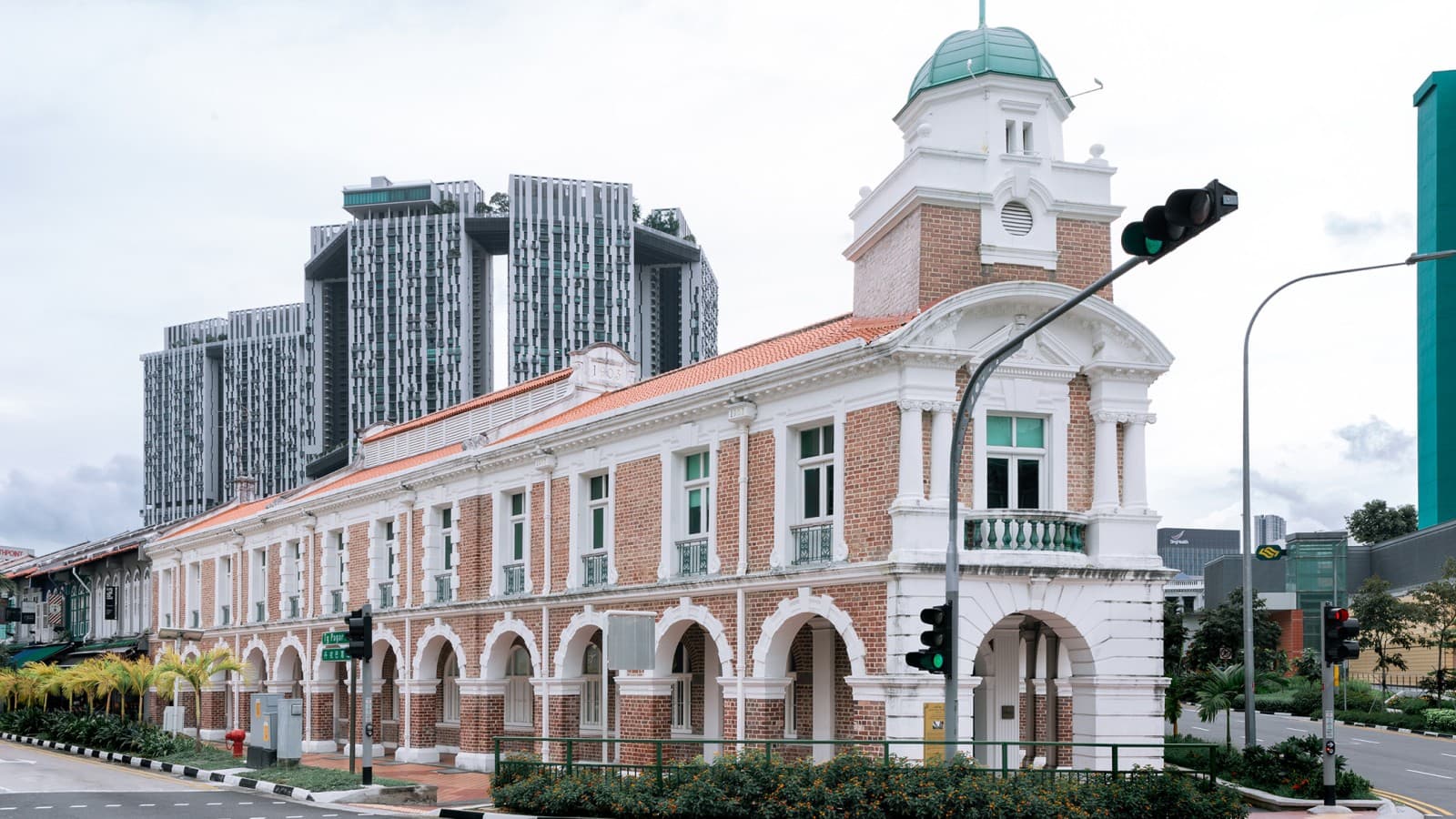 Born Restaurant is located in Jinrikisha Station, one of the few historic buildings in Singapore. It is owned by actor Jackie Chan (© Owen Raggett) Born Restaurant is located in Jinrikisha Station, one of the few historic buildings in Singapore. It is owned by actor Jackie Chan (© Owen Raggett)
