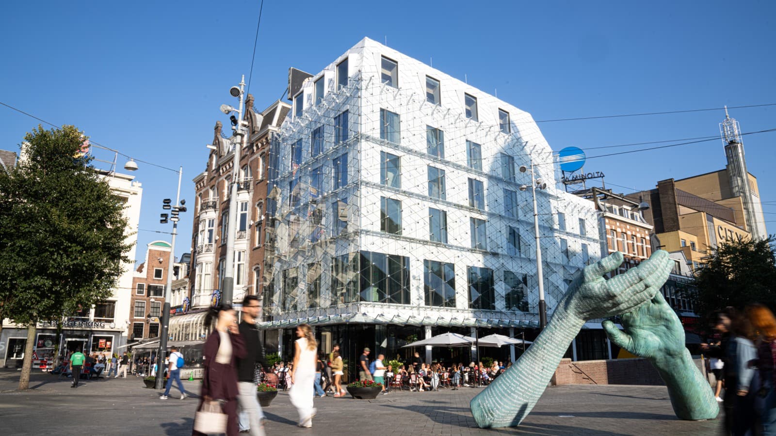 The Diamond Hotel at Leidseplein: the building today (© Denise Valk) The Diamond Hotel at Leidseplein: the building today (© Denise Valk)