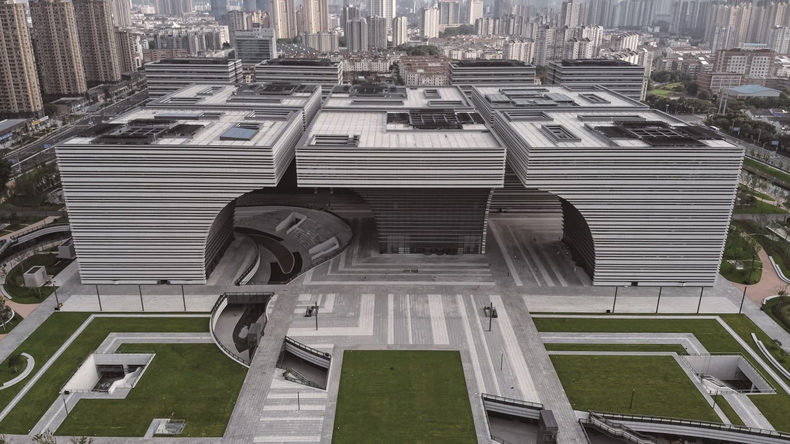 Changzhou Culture Plaza, Changzhou (CN) 2022, (© ingDESIGN (shanghai) Co.,Ltd) Changzhou Culture Plaza, Changzhou (CN) 2022, (© ingDESIGN (shanghai) Co.,Ltd)