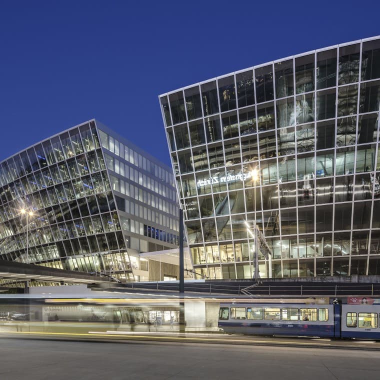 The Circle in Zurich by night (© Flughafen Zürich AG) The Circle in Zurich by night (© Flughafen Zürich AG)